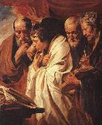 Jacob Jordaens The Four Evangelists Spain oil painting reproduction